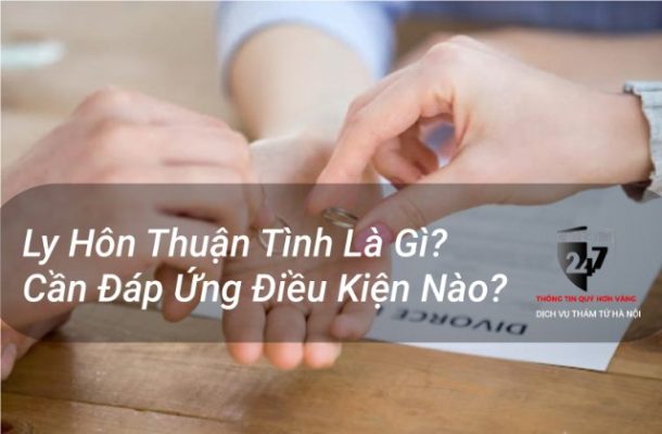 Ly hôn thuận tình là gì ?