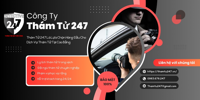 Thám tử 247 là văn phòng thám tử uy tín chuyên nghiệp