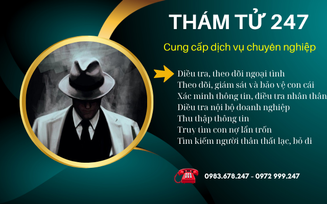 Dcihj vụ thám tử 247 cung cấp dịch vụ đa dạng