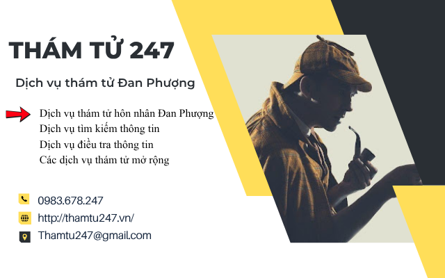 Dịch vụ thám tử Đan Phượng cun cấp đa dạng dịch vụ