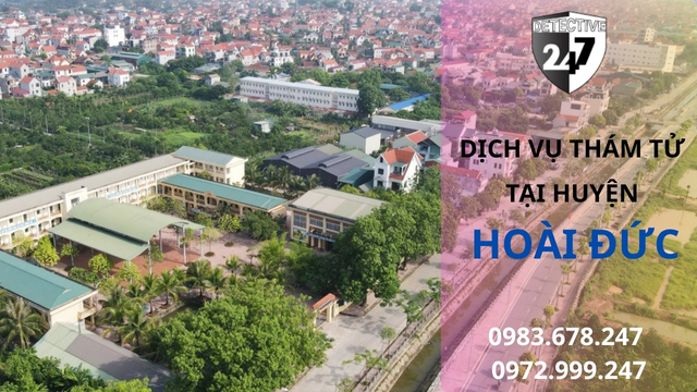 dịch vụ thám tử tại Hoài Đức Hà Nội