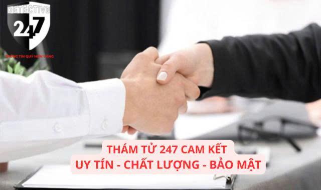 Thám tử 247 cam kết