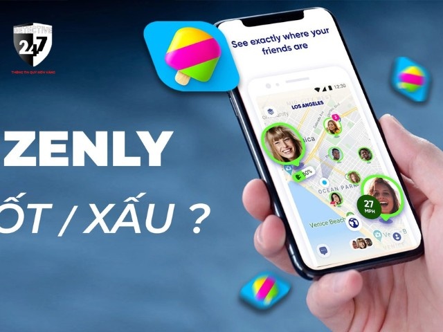 Sử dụng ứng dụng Zenly