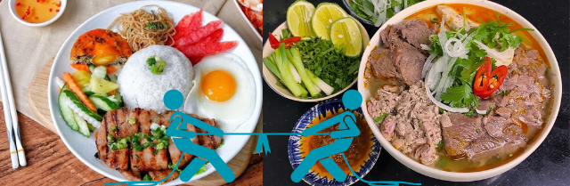 Bún phổ cạnh tranh gián tiếp với cơm tấm