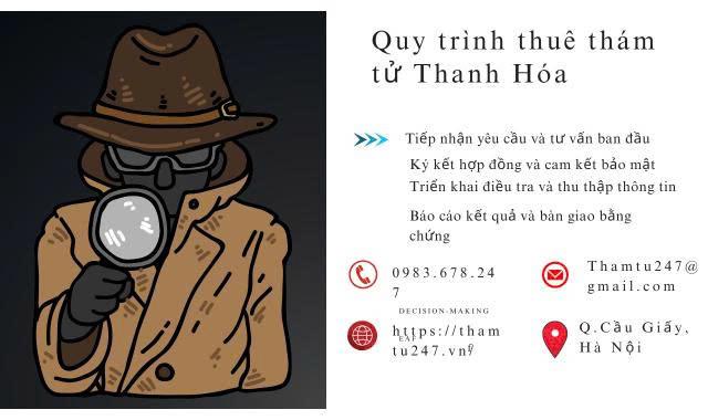 Quy trình thuê thám tử thanh hóa chuyên nghiệp