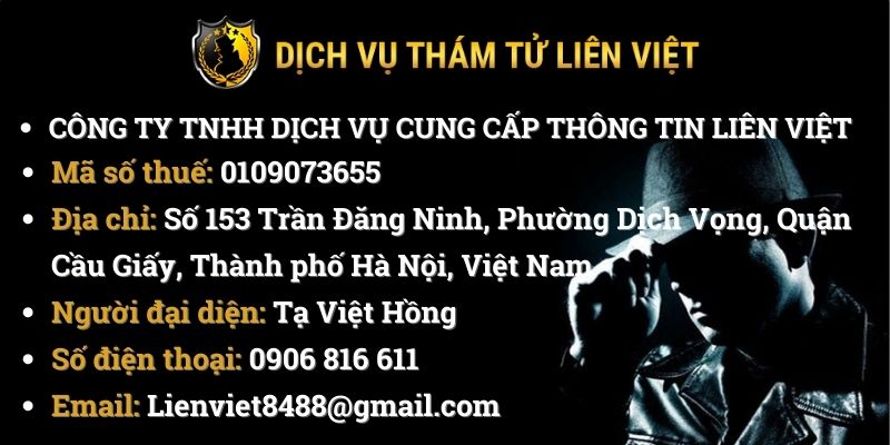 Thám tử Liên Việt thu thập chứng cứ chính xác