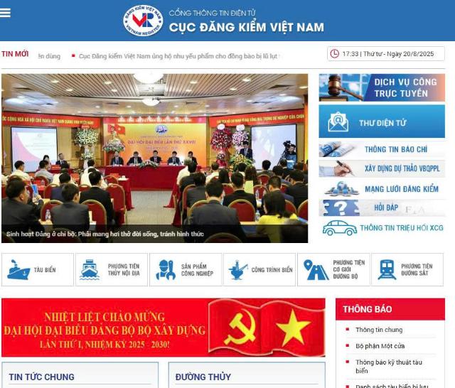 Tìm tên chủ xe bằng cục đăng kiểm Việt Nam