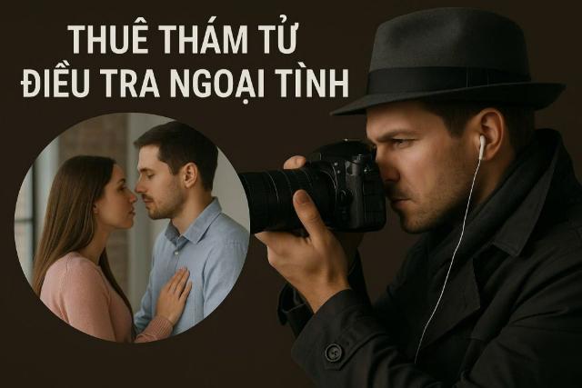 Dịch vụ thám tử điều tra ngoại tình